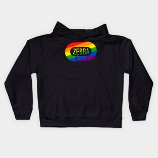 Derby Zebra Pride Kids Hoodie